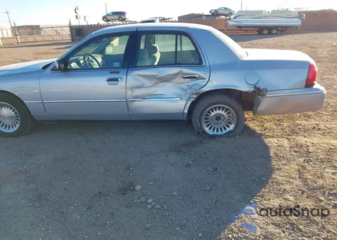 2001 Mercury Grand Marquis Ls из США, поврежденный, VIN 2MEFM75W91X686268